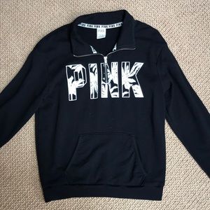 PINK Quarter-Zip Sweatshirt